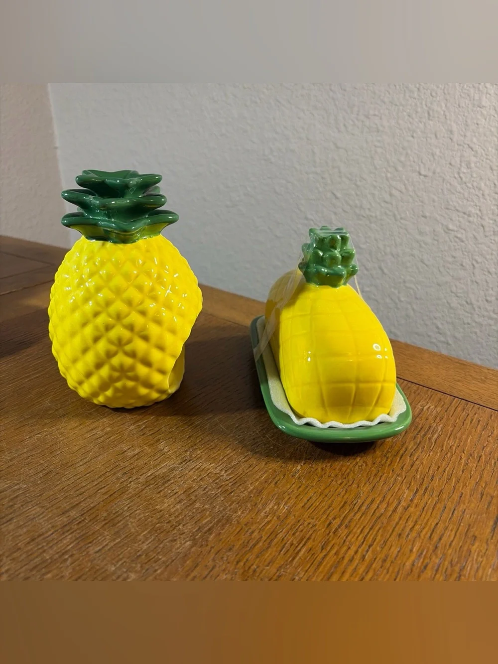 Cute Pineapple Designed Kitchen Sponge Holder and Butter Dish-Kitchen-Fruit